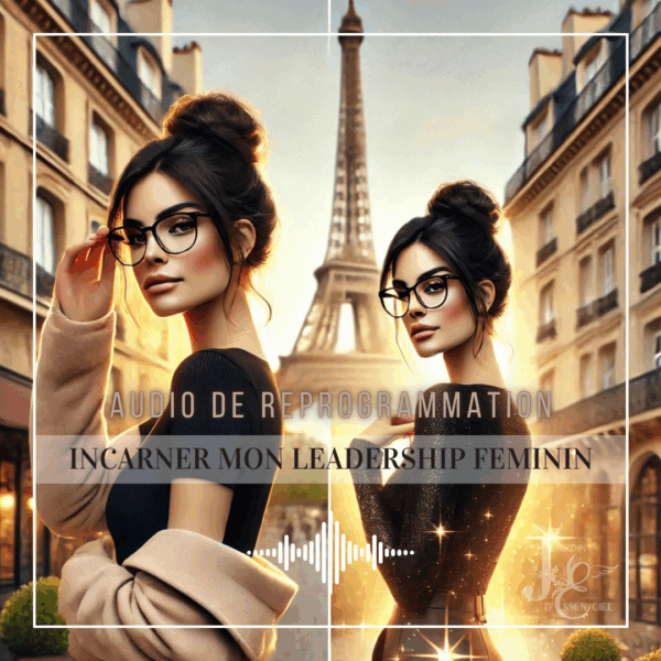 couverture audio de reprogrammation - incarner son leadership féminin par Emeline Bailleux
